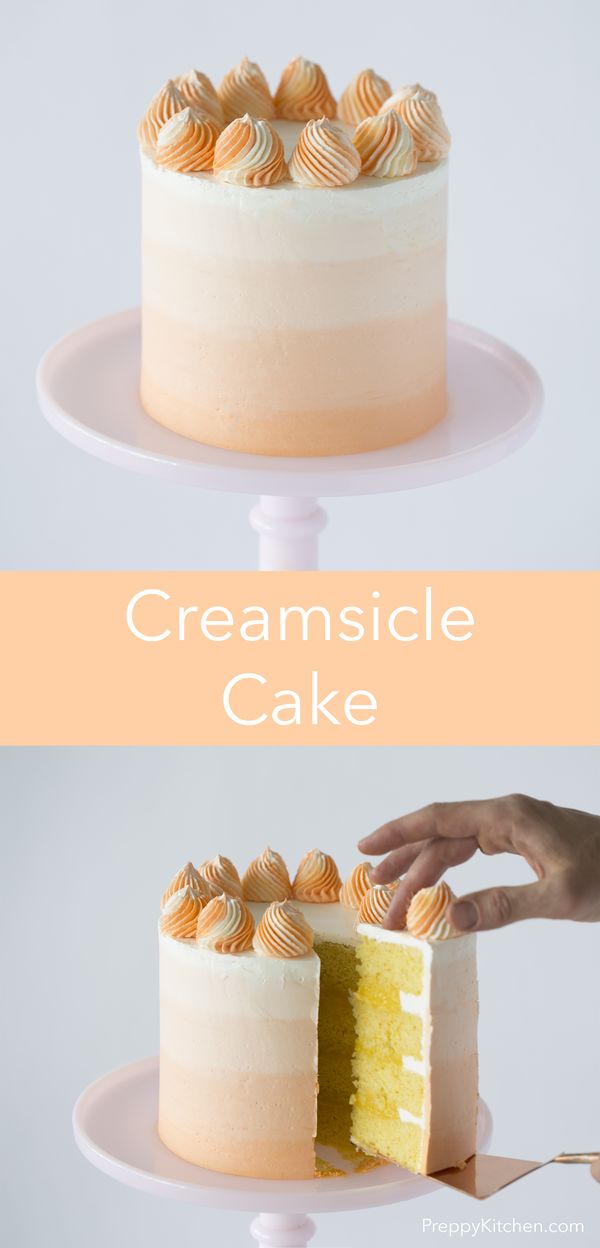 Creamsicle Cake