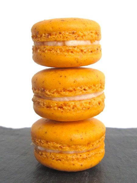 Creamsicle Macarons