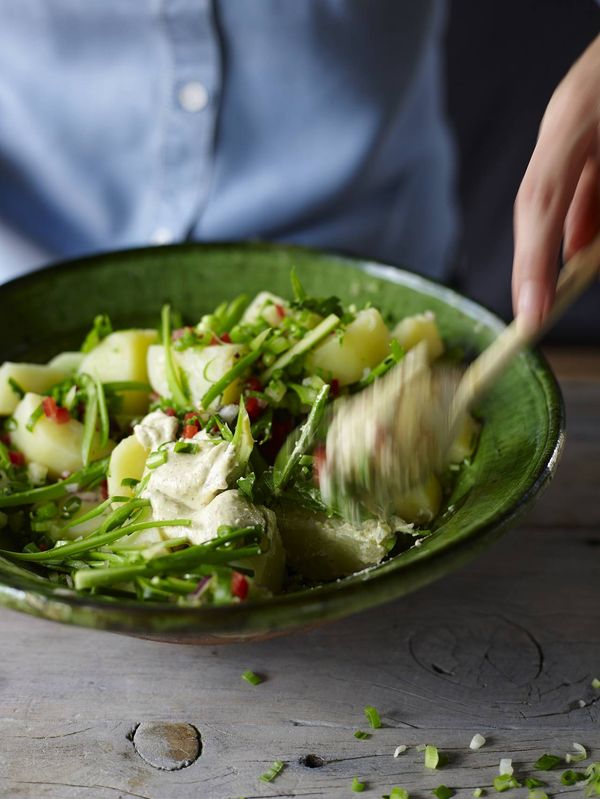 Creamy and Crunchy Potato Salad