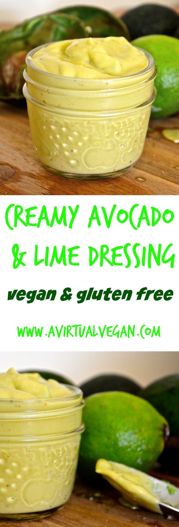 Creamy Avocado & Lime Dressing