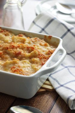 Creamy Cauliflower Au Gratin