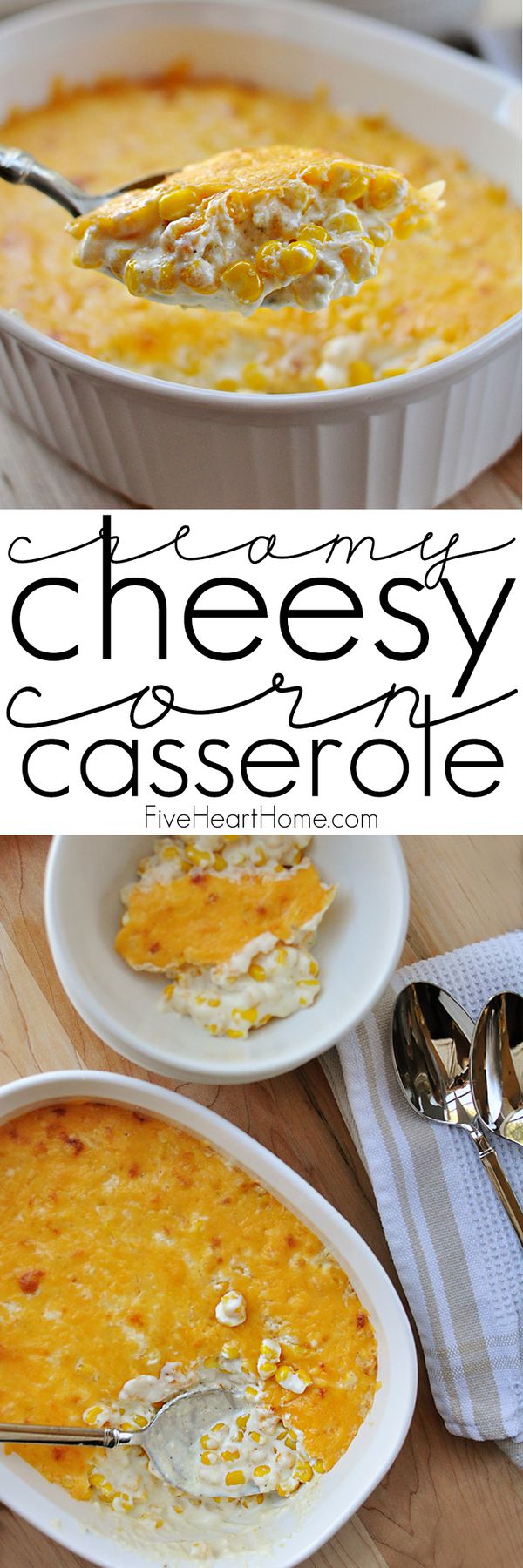 Creamy Cheesy Corn Casserole