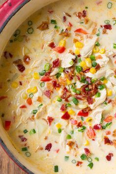 Creamy Chicken and Corn Chowder