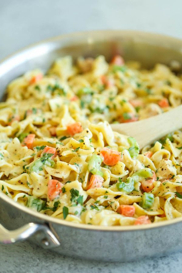 Creamy Chicken Noodle Pasta