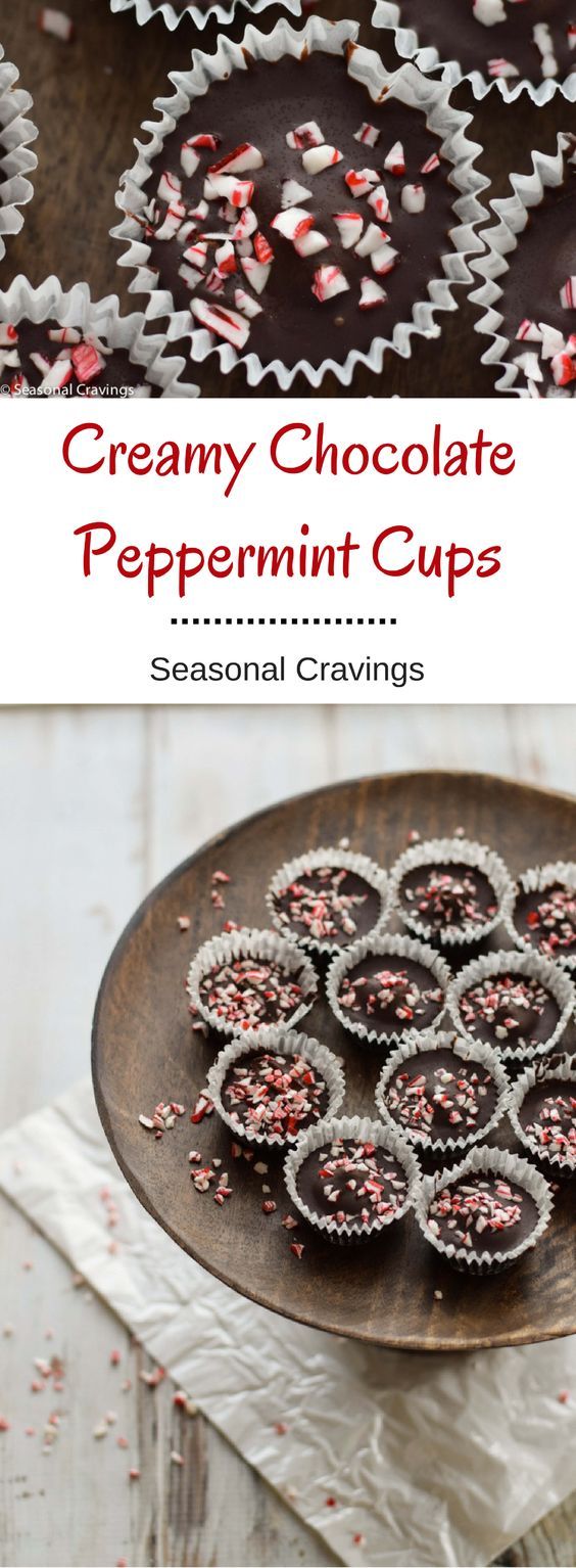 Creamy Chocolate Peppermint Cups