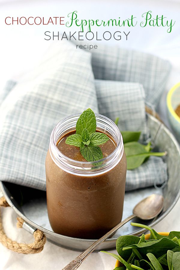 Creamy Chocolate Peppermint Shakeology