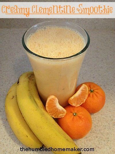 Creamy Clementine Smoothie