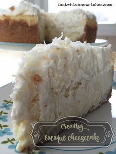 Creamy Coconut Cheesecake