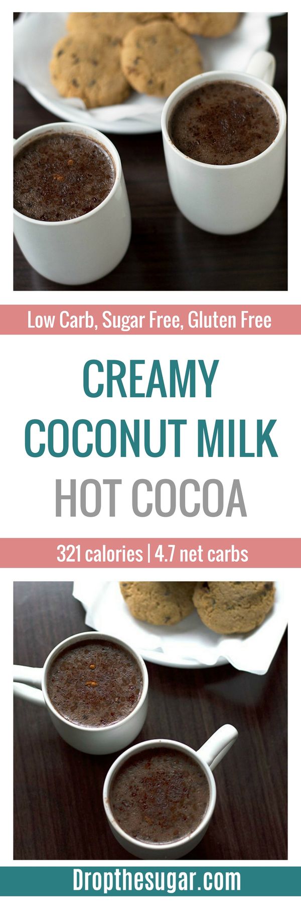 Creamy Coconut Milk Hot Chocolate