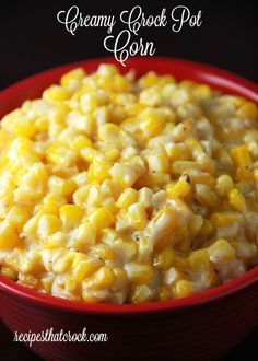 Creamy Crock Pot Corn