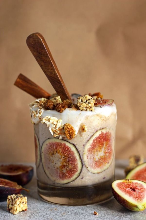 Creamy Fig and Cinnamon Fall Smoothie