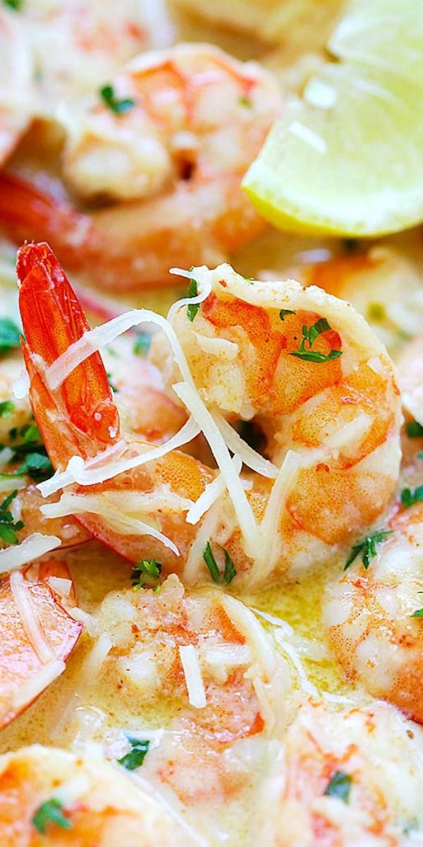 Creamy Garlic Parmesan Shrimp