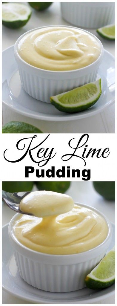 Creamy Key Lime Pudding