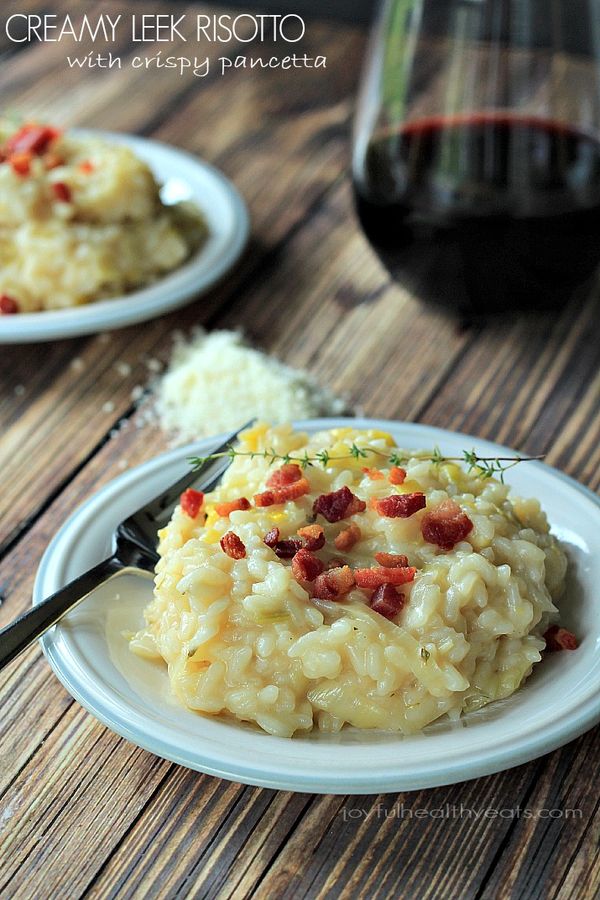 Creamy Leek & Pancetta Risotto