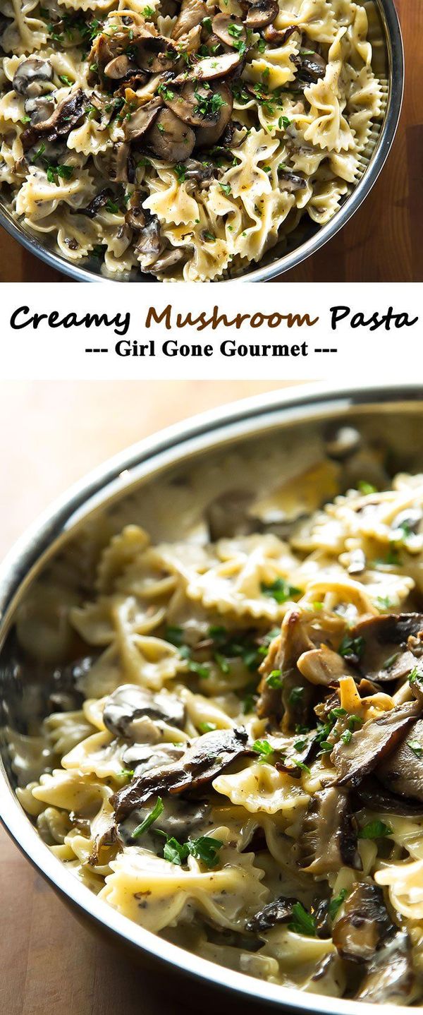 Creamy Mushroom Pasta