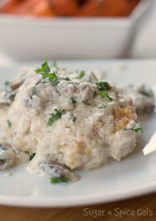 Creamy Mushroom Pork Chops