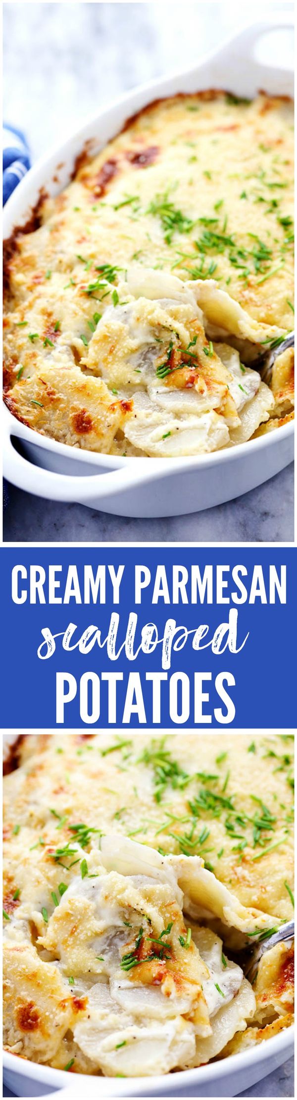 Creamy Parmesan Scalloped Potatoes