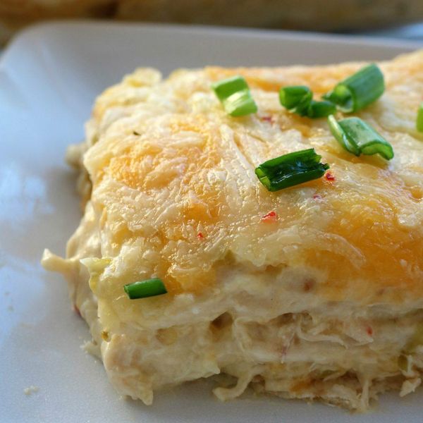 Creamy Pepper Jack Enchilada Casserole