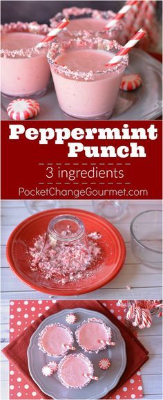 Creamy Peppermint Punch