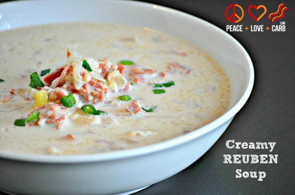 CREAMY RUEBEN SOUP by Peace, Love and Low Carb