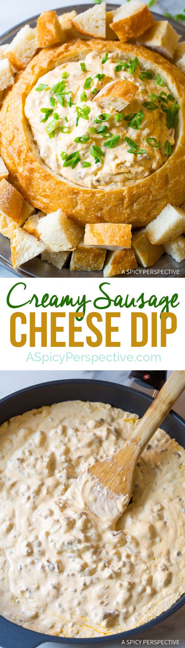 Creamy Sausage Cheese Dip