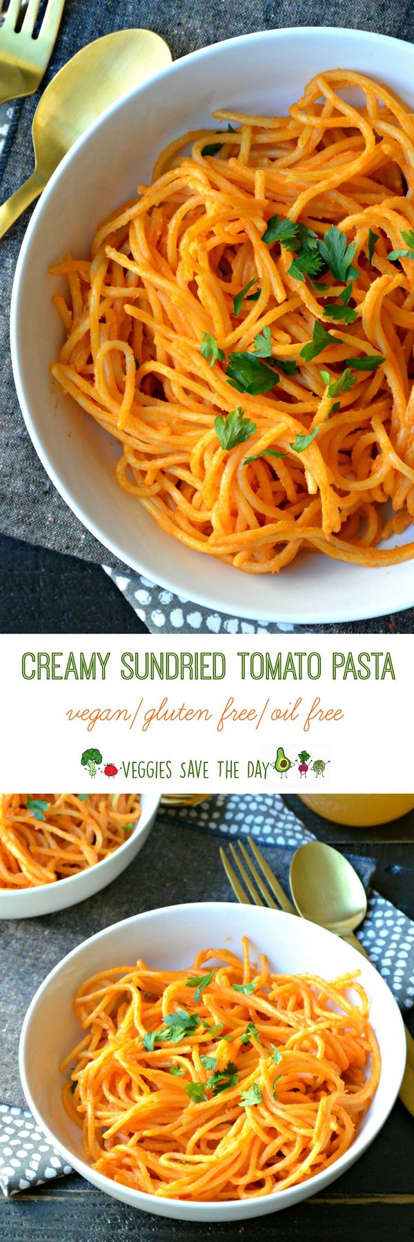 Creamy Sundried Tomato Pasta