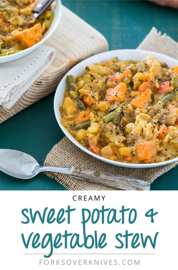 Creamy Sweet Potato and Vegetable Stew