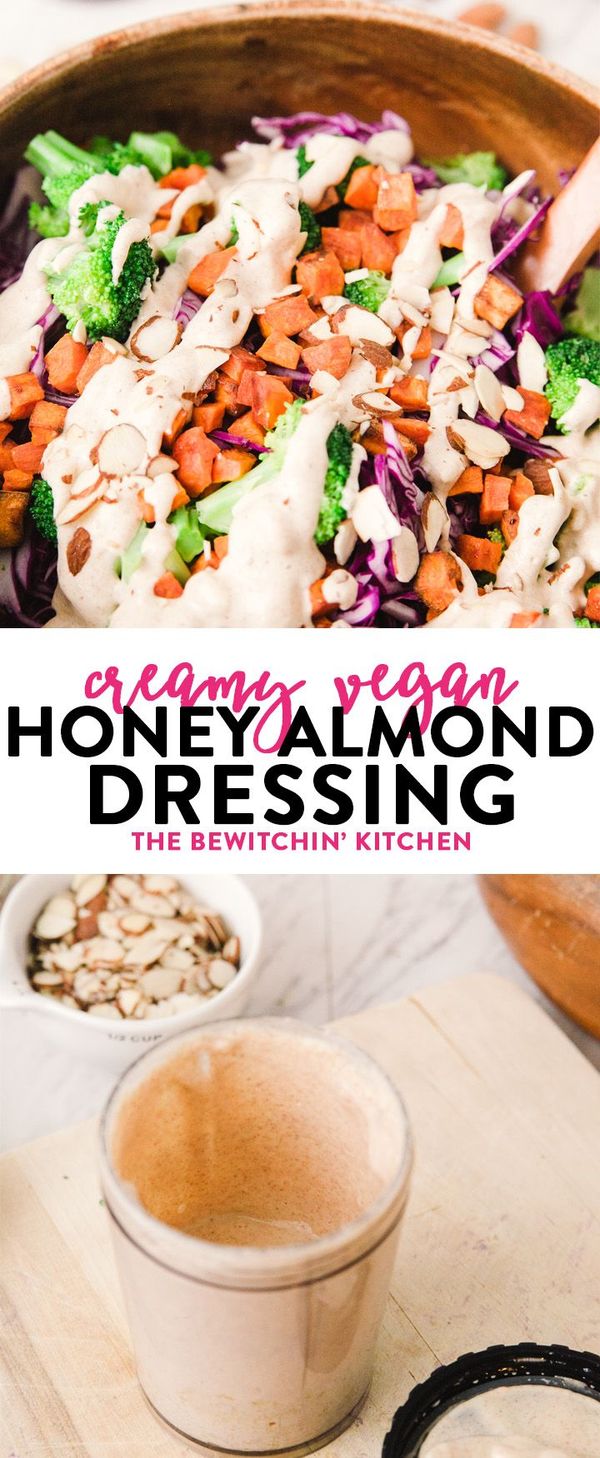 Creamy Vegan Almond Dressing