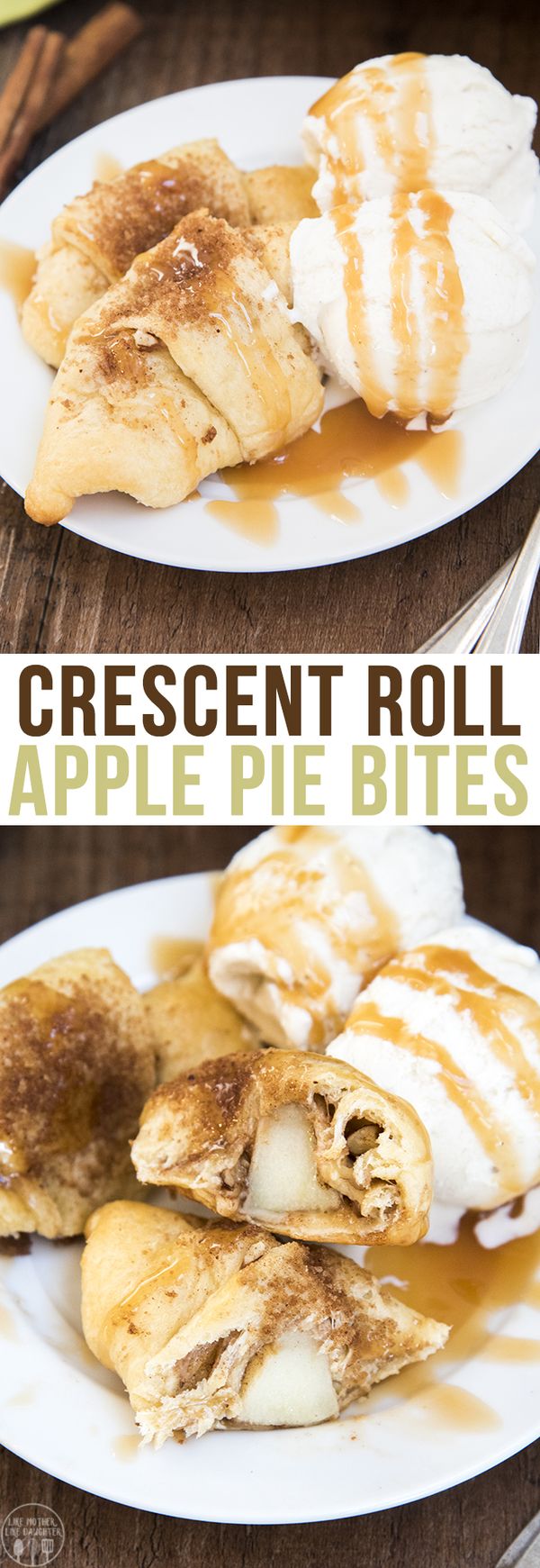 Crescent Roll Apple Pie Bites