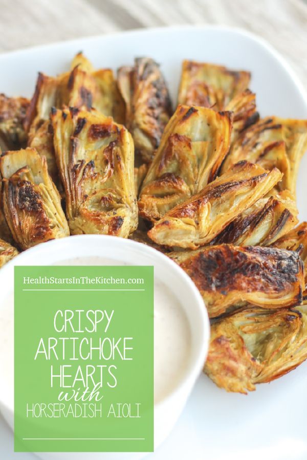 Crispy Artichoke Hearts with Horseradish Aioli