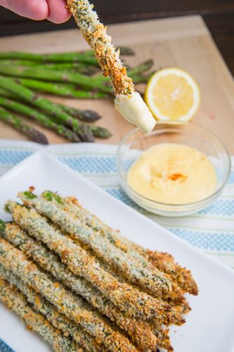 Crispy Baked Asparagus Fries