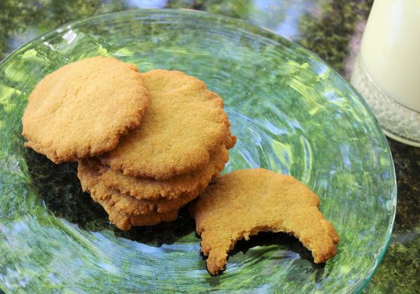 Crispy Chewy Honey Cookies - AIP, Paleo