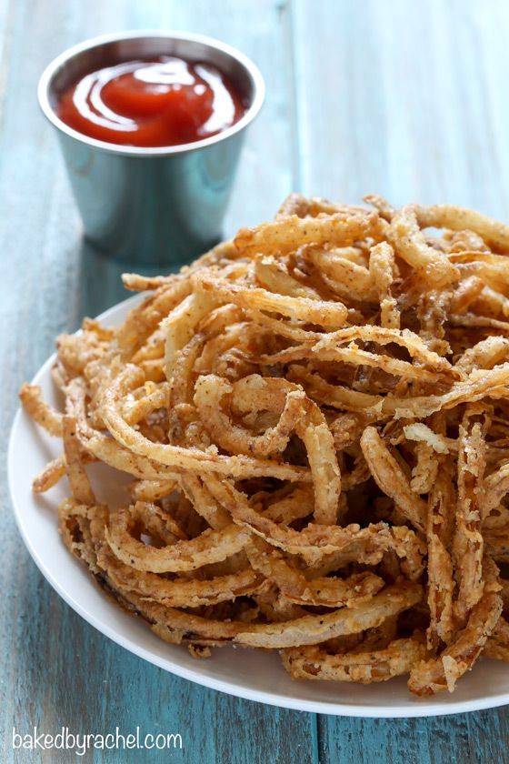 Crispy Fried Onion Strings