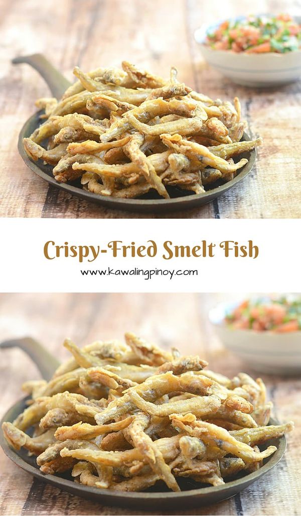 Crispy Fried Smelt Fish