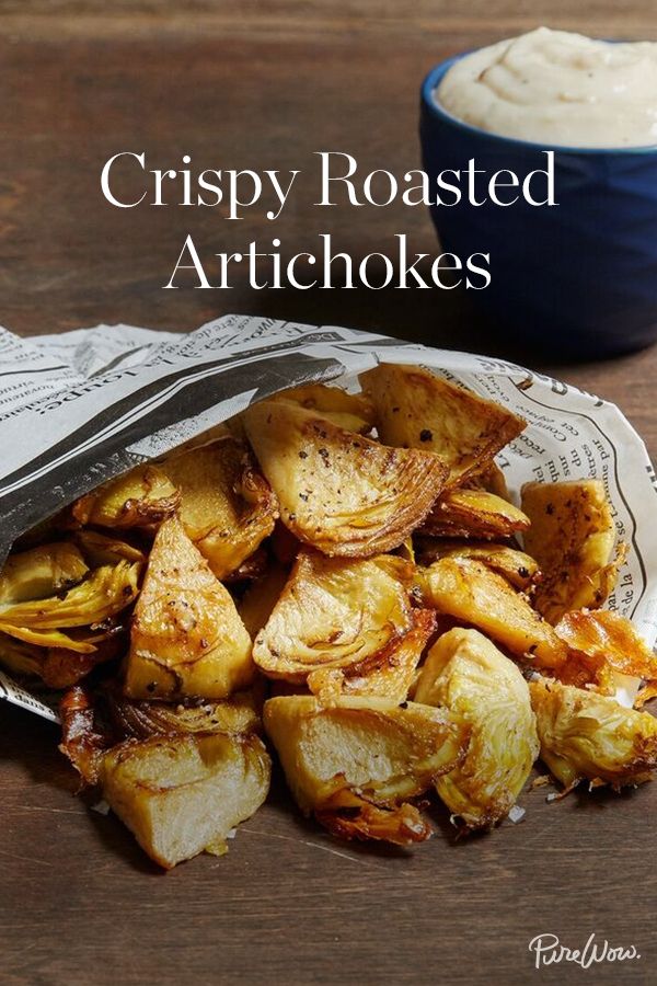 Crispy Roasted Artichokes