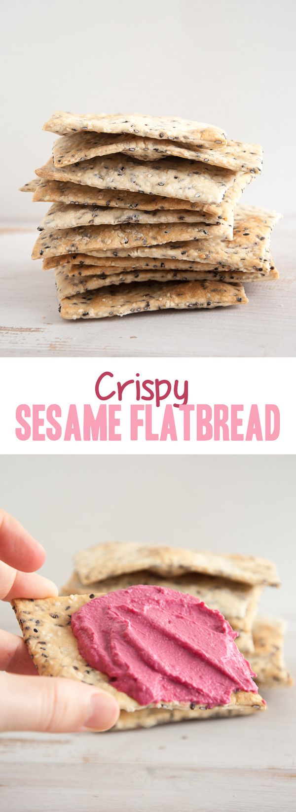 Crispy Sesame Flatbread