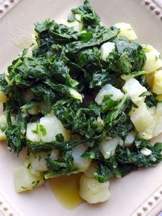 Croatian Swiss Chard and Potatoes