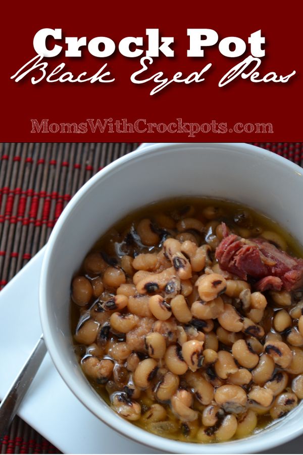 Crock Pot Black-Eyed Peas