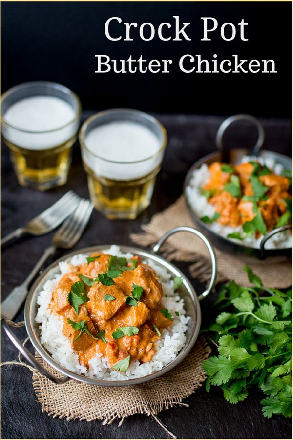 Crock Pot Butter Chicken