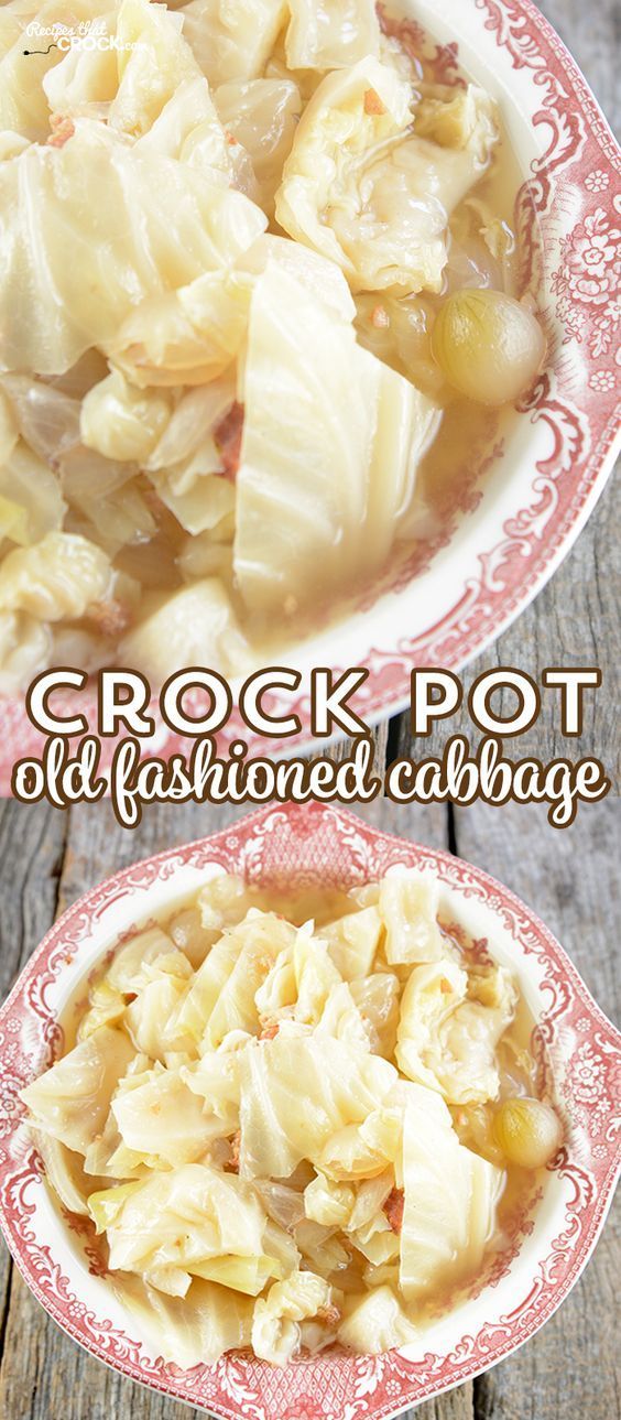 Crock Pot Cabbage