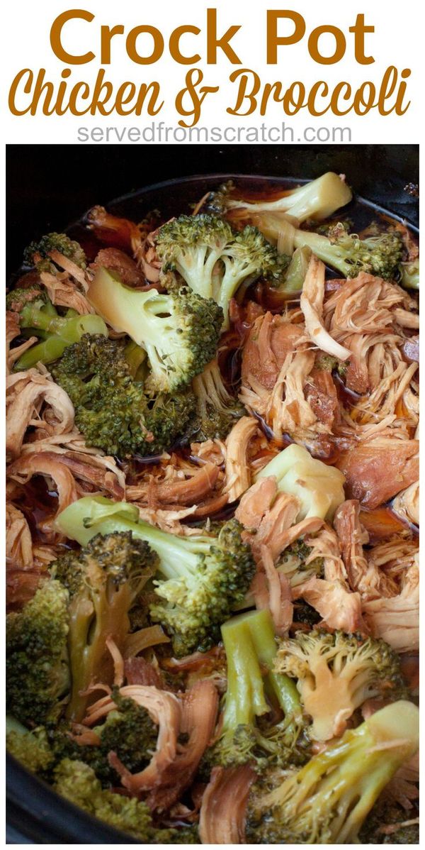 Crock Pot Chicken and Broccoli