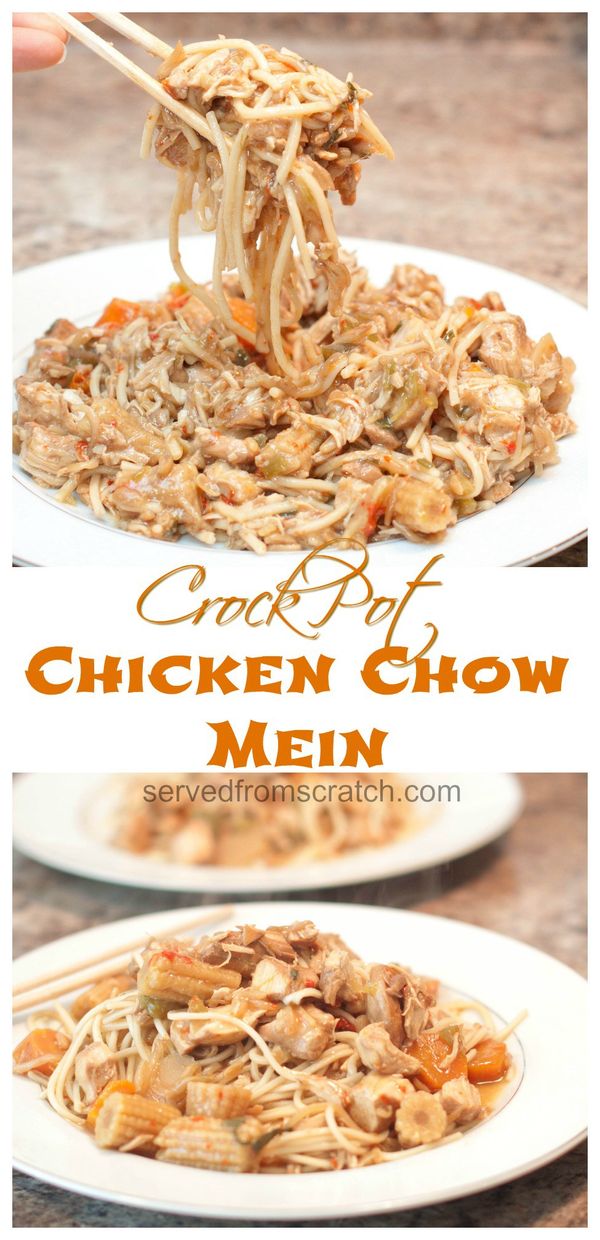 Crock Pot Chicken Chow Mein