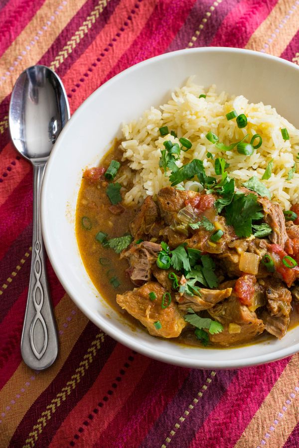 Crock Pot Coconut Pork Curry