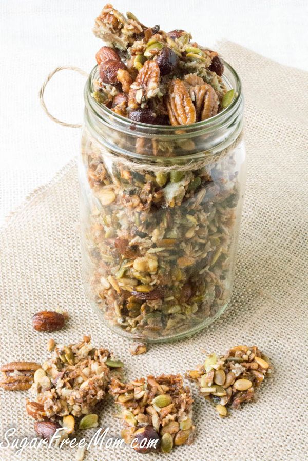 Crock Pot Grain Free Low Carb Granola