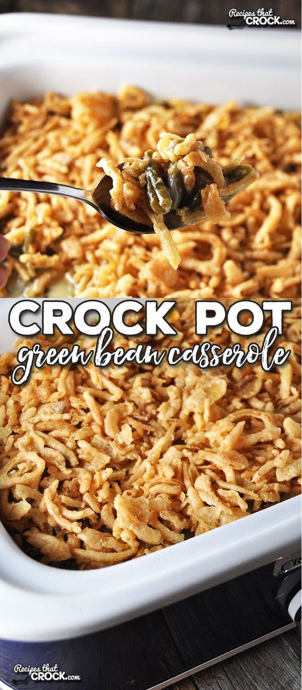 Crock Pot Green Bean Casserole