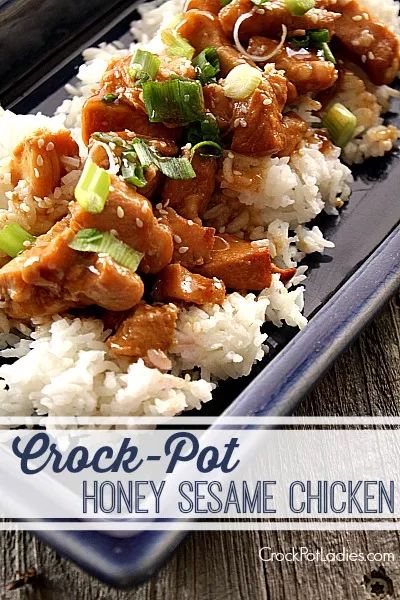 Crock-Pot Honey Sesame Chicken