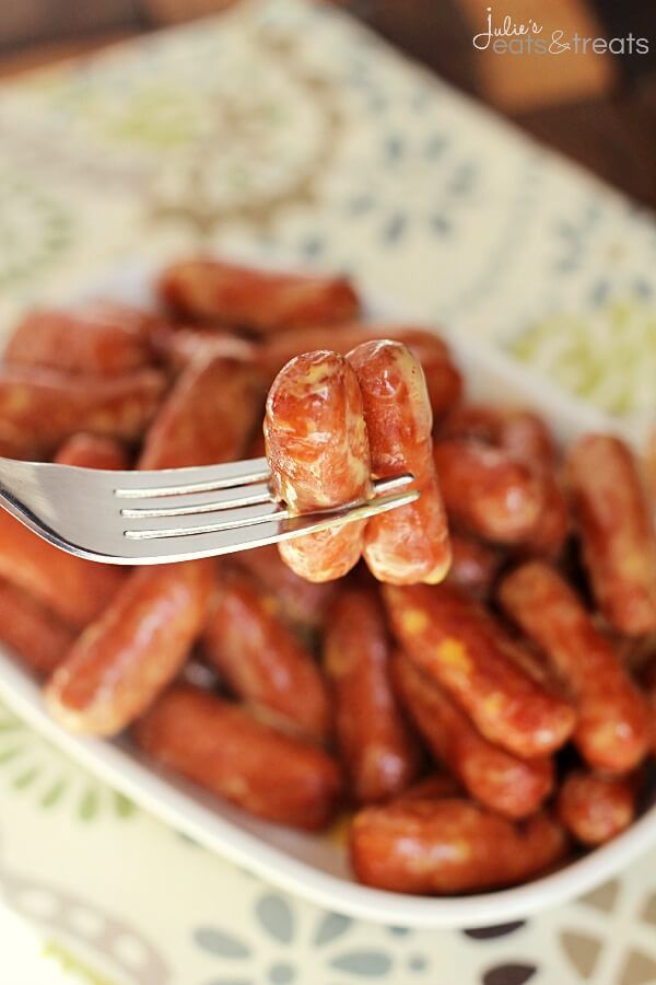 Crock Pot Kickin’ Cheesy Beer Smokies