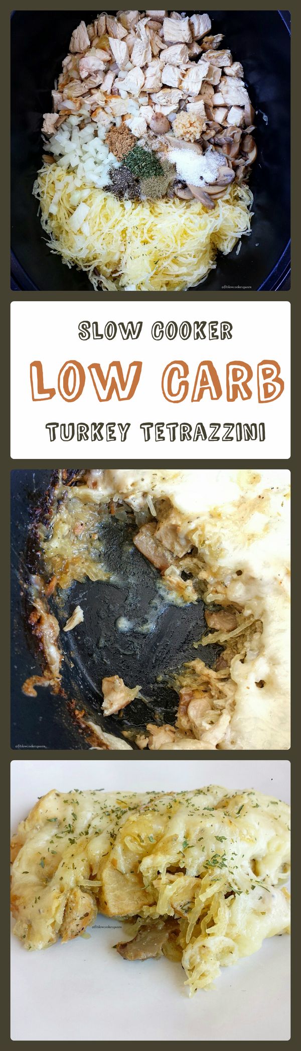 Crock-Pot Low Carb Turkey Tetrazzini