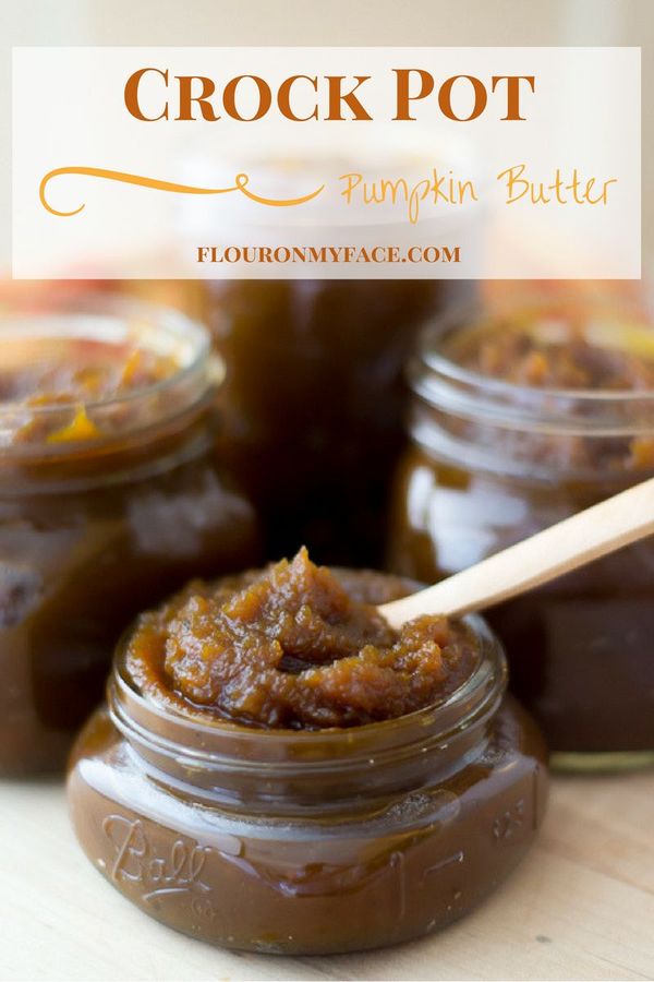 Crock Pot Pumpkin Butter