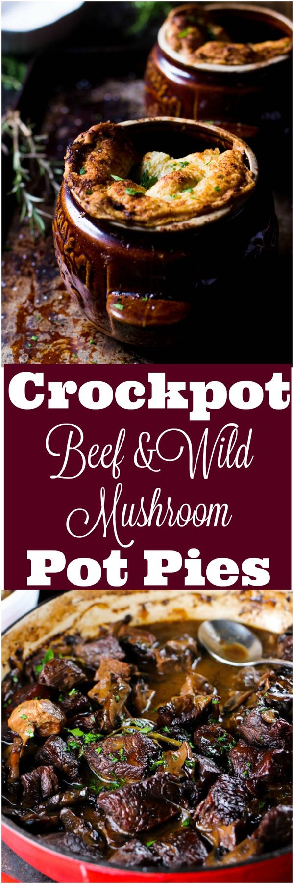 Crockpot Beef Pot Pies